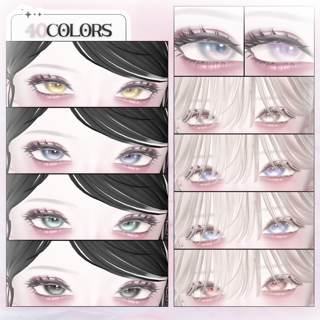 01_Makeup&Eye Texture【Shinra/森羅】