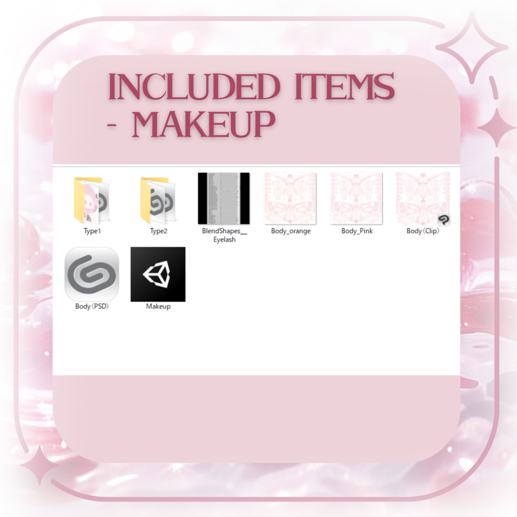 ꒰ঌMakeup&Eye texture໒꒱【Milfy/ミルフィ】