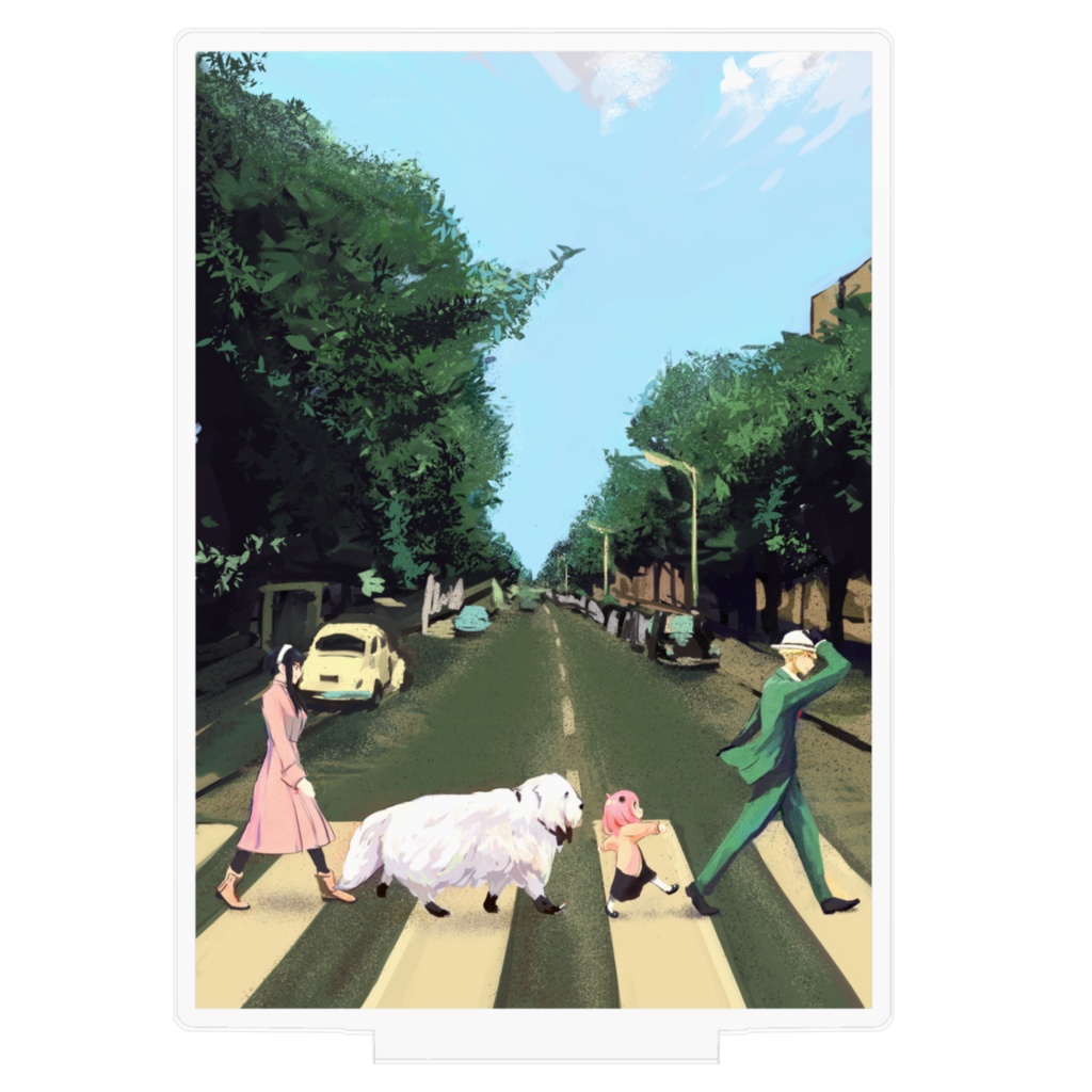 ファミリーロード スタンド絵画