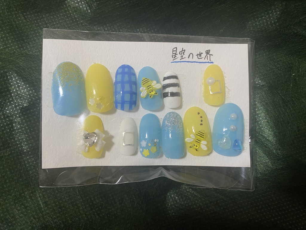 【オーダー】にじさんじ/イメージ/モチーフ/ジェル【ネイルチップ】