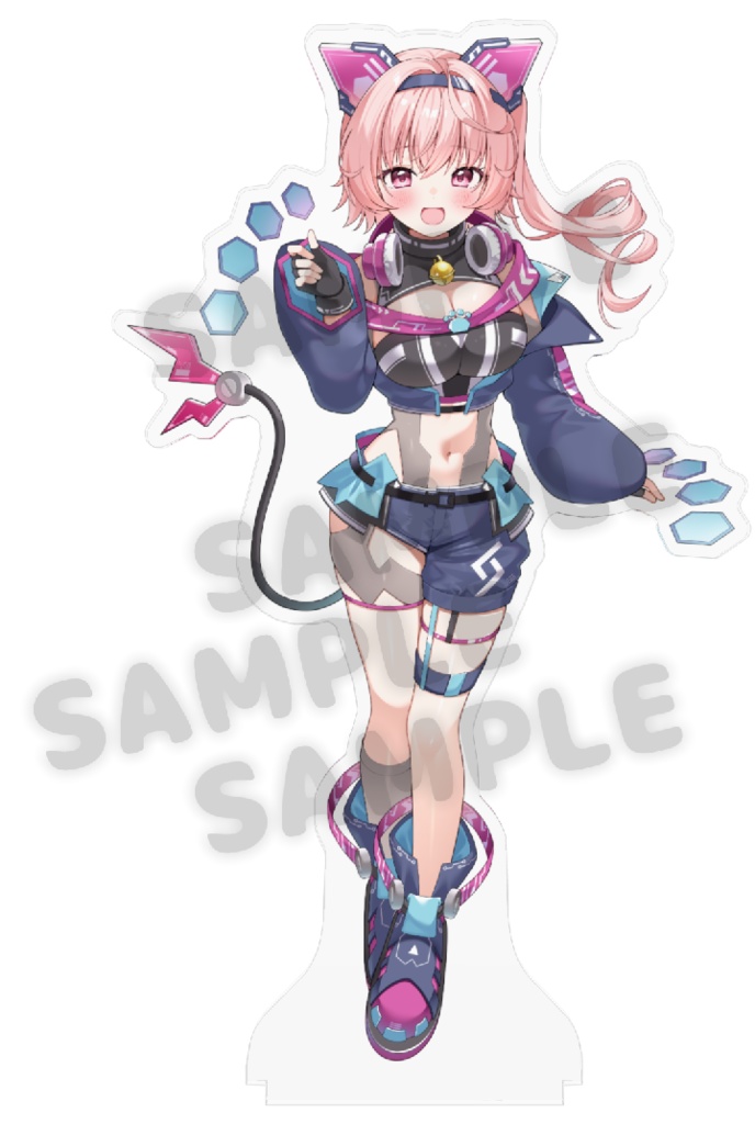 (公式)桃茂フェリス 4周年記念グッズ 新衣装アクリルフィギュア 等身