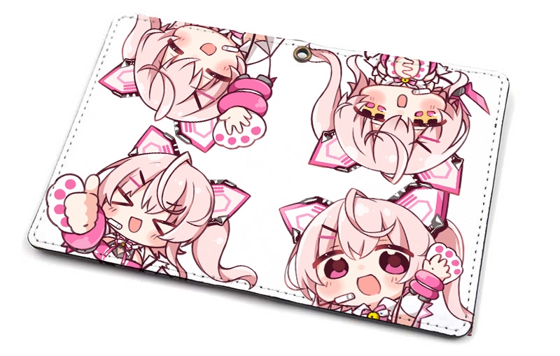 (公式)桃茂フェリス 4周年記念グッズ ミニキャラ4pocketパスケース