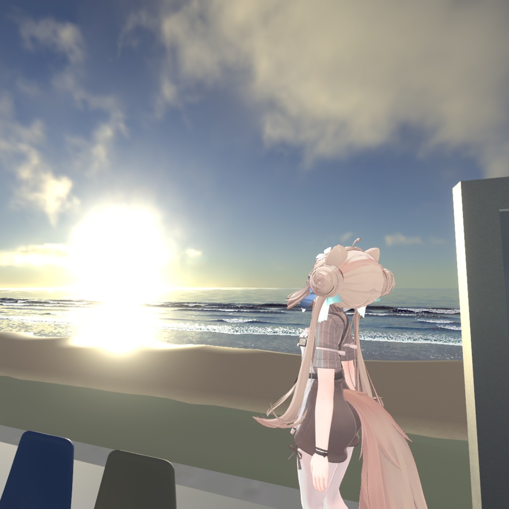 【マヌカ専用】衣装テクスチャ Soft Brown(Night Optimized)