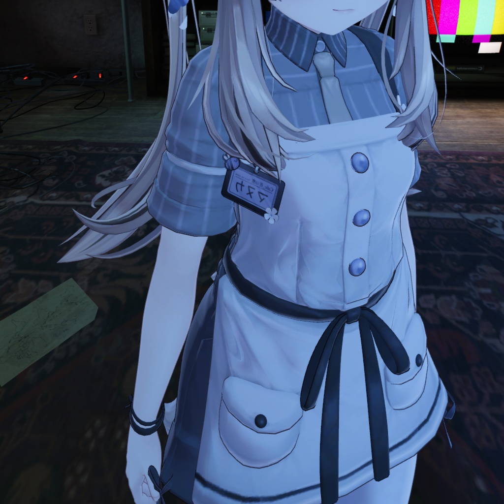 【Manuka対応】Night Gray – Night Optimized Outfit Texture