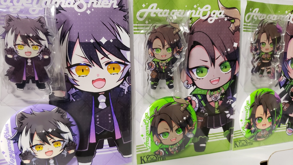 【ホロクル10th】新作アクリルスタンド&缶バッジセット