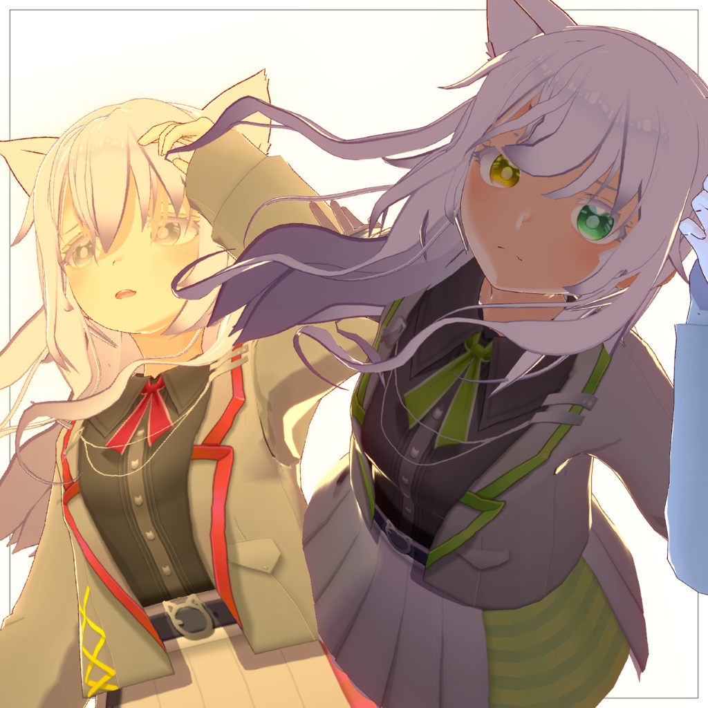 オリジナル3Dモデル 【霊知】