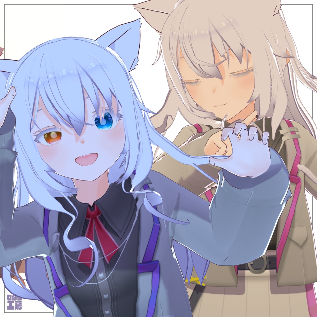 オリジナル3Dモデル 【霊知】