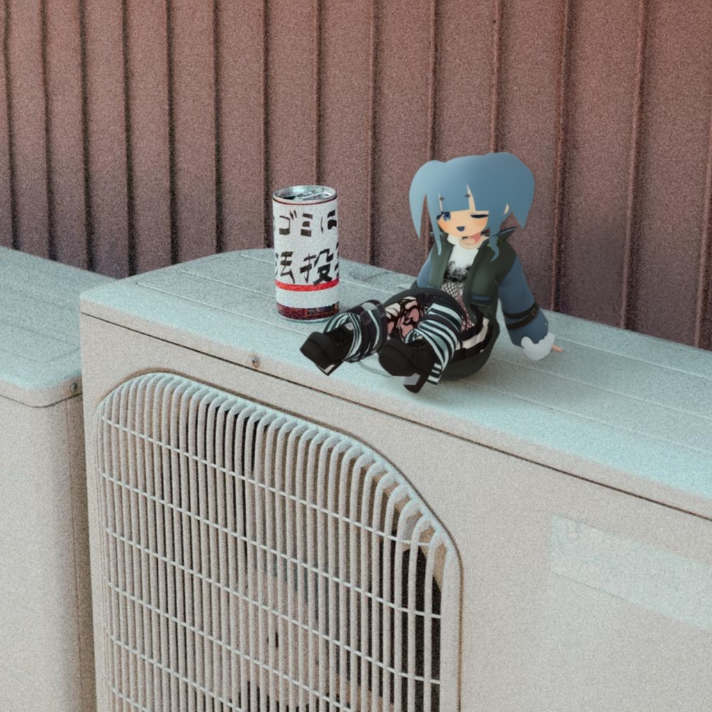 【VRoid衣装】【XWear対応】ネオ・パンクドリーム