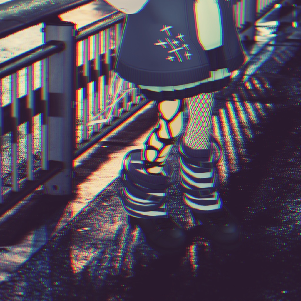 【VRoid衣装】【XWear対応】ネオ・パンクドリーム