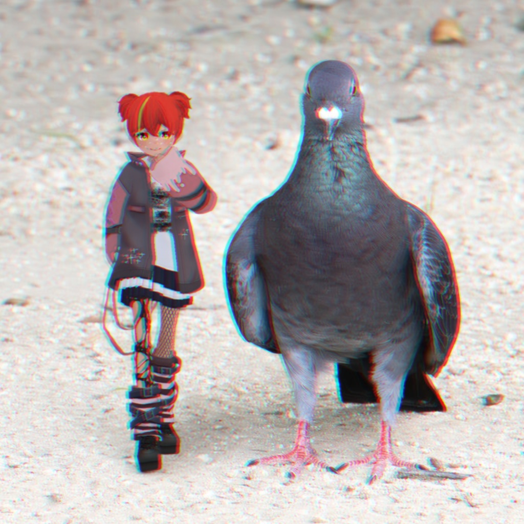 【VRoid衣装】【XWear対応】ネオ・パンクドリーム