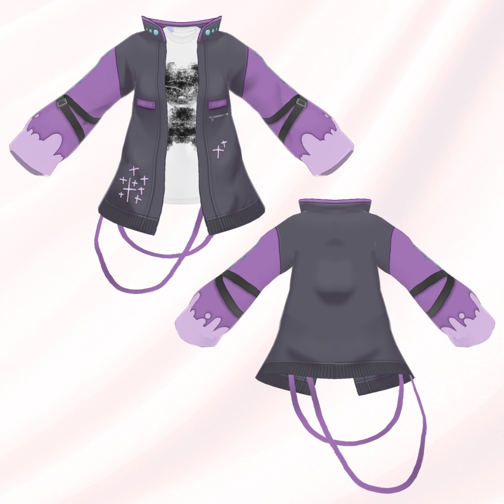 【VRoid衣装】【XWear対応】ネオ・パンクドリーム