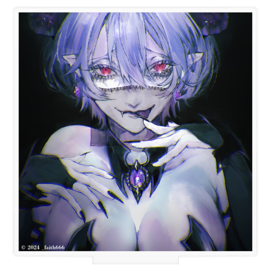 にゃこさま 絵画ver 大きめアクリルスタンド