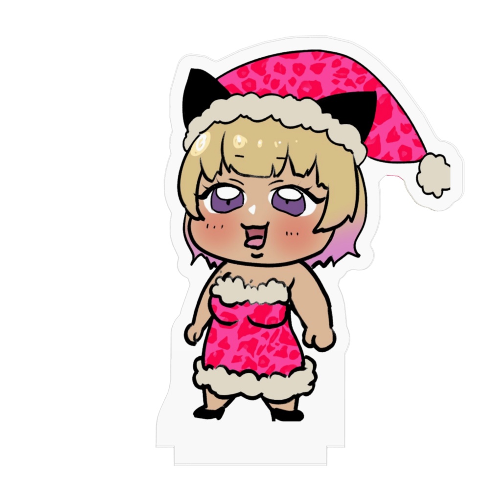 【期間限定販売】 旧にゃこさま 黒ギャルver デフォルメアクスタ