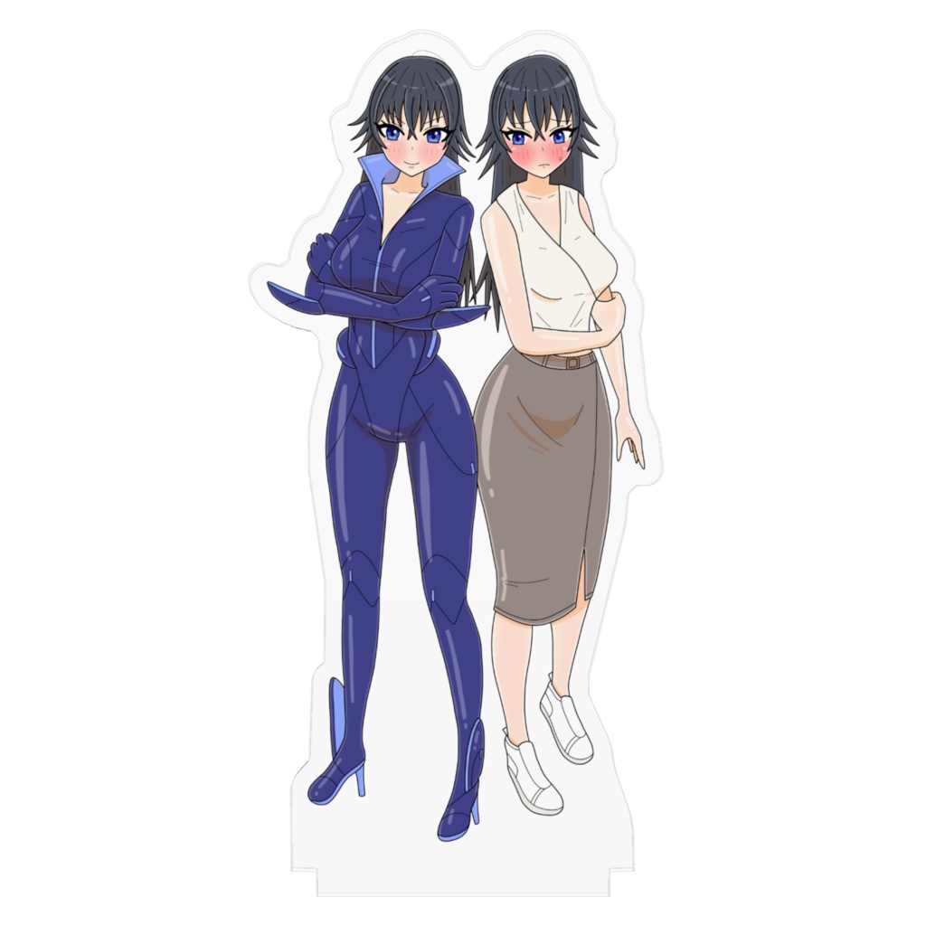 刃兼乙姫 ユニフォーム&私服 アクリルフィギュア