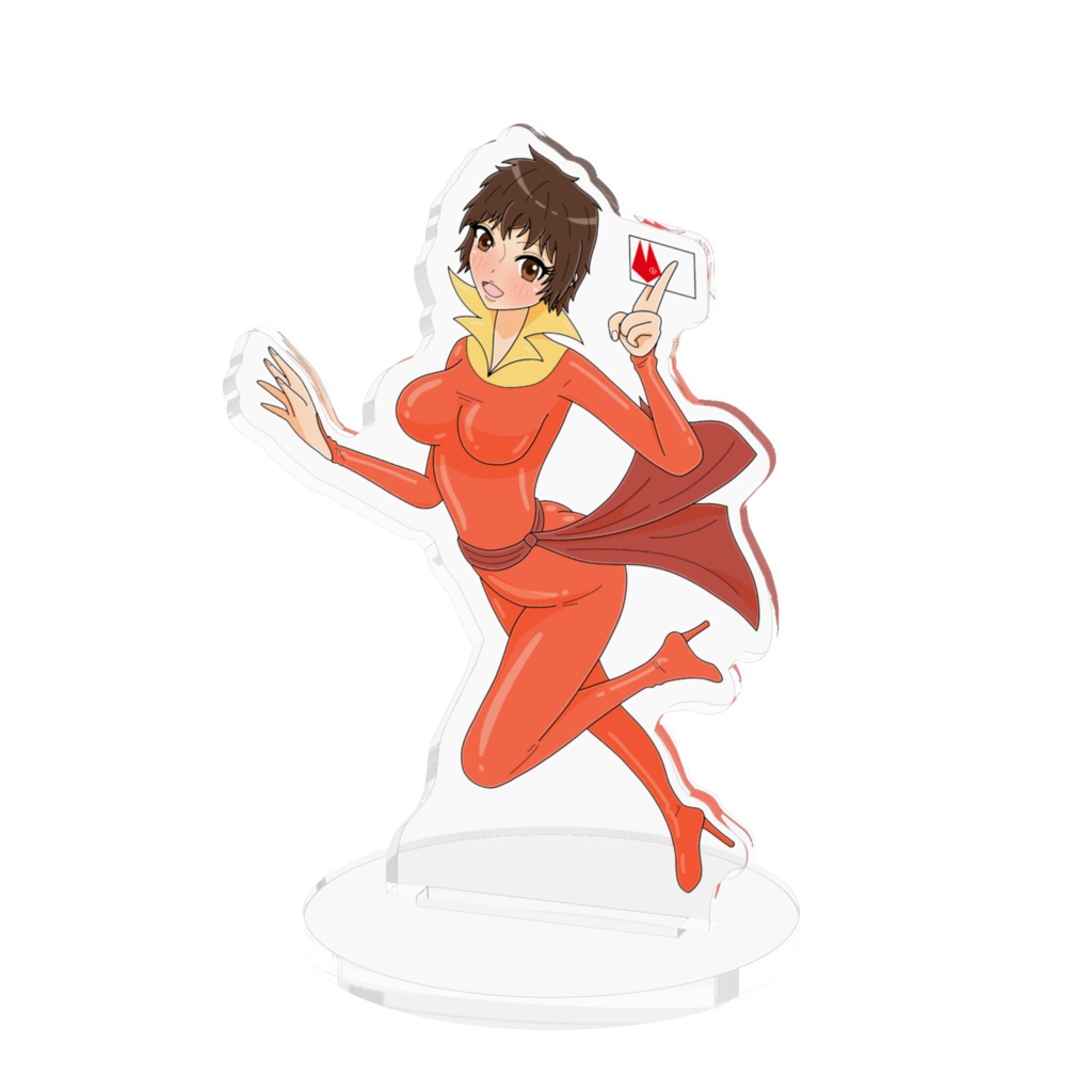 キャッツアイ　来生愛　アクリルフィギュア