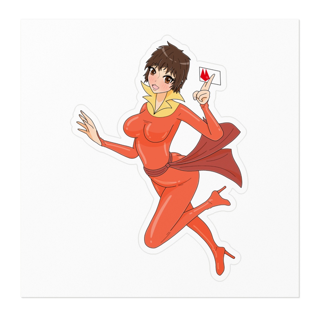 キャッツアイ 来生愛 ステッカー