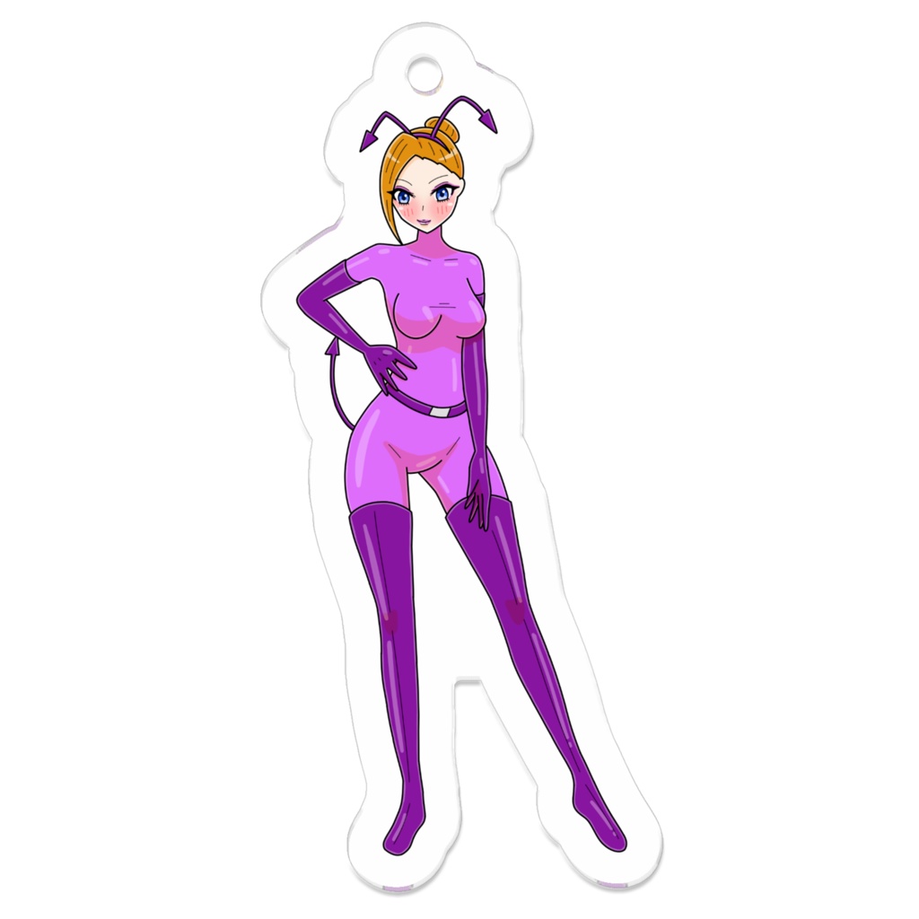 虫歯菌娘　アクリルキーホルダー