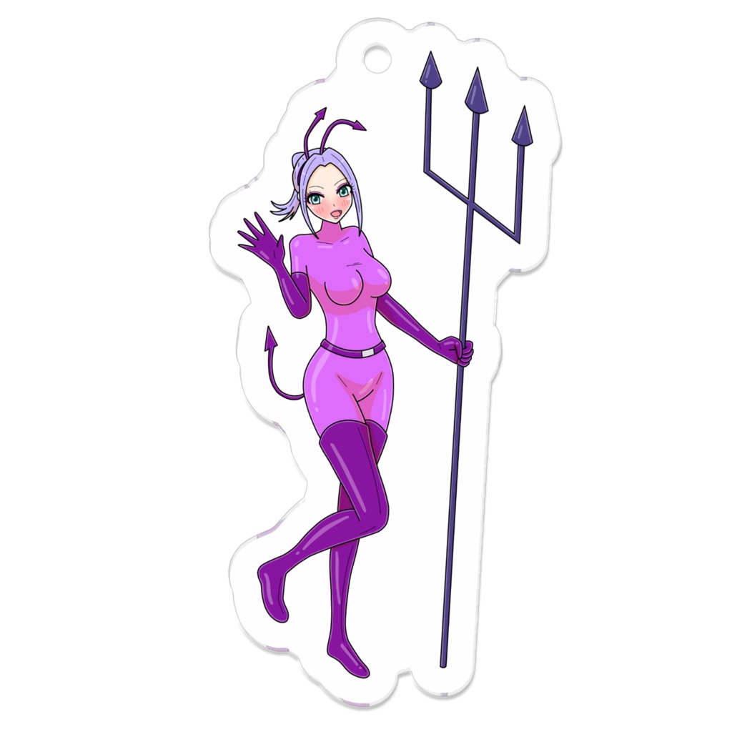 虫歯菌娘　アクリルキーホルダー