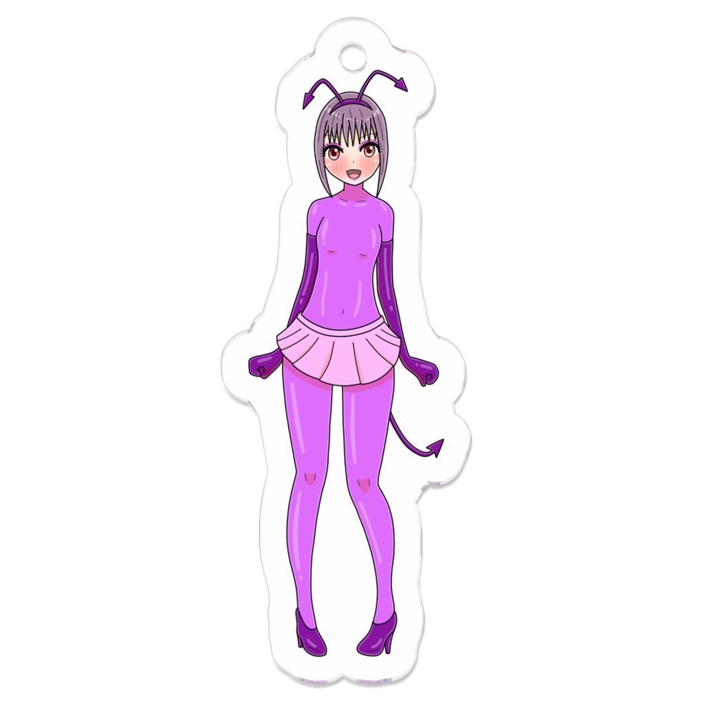 虫歯菌娘　アクリルキーホルダー