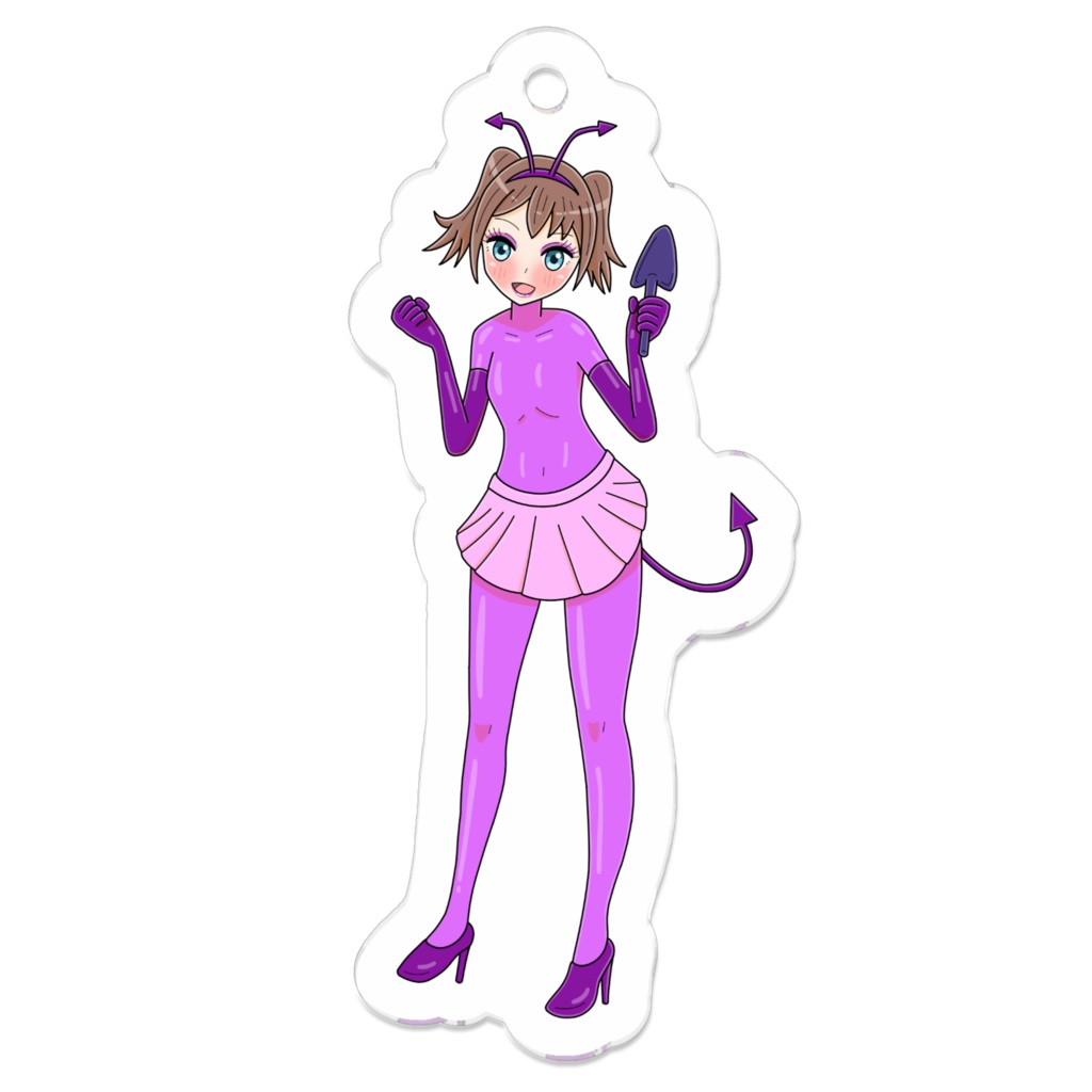 虫歯菌娘　アクリルキーホルダー