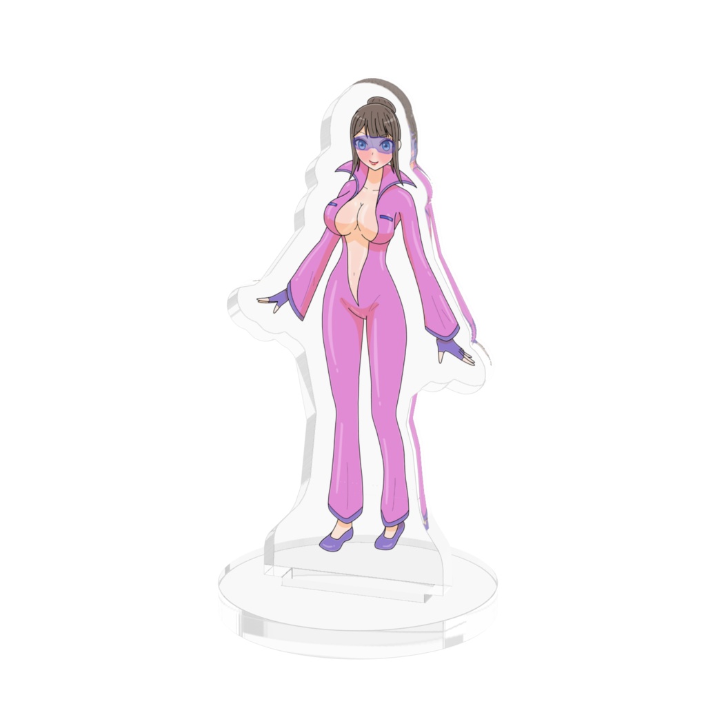 フラッシュピンク(小町縮音) アクリルフィギュア