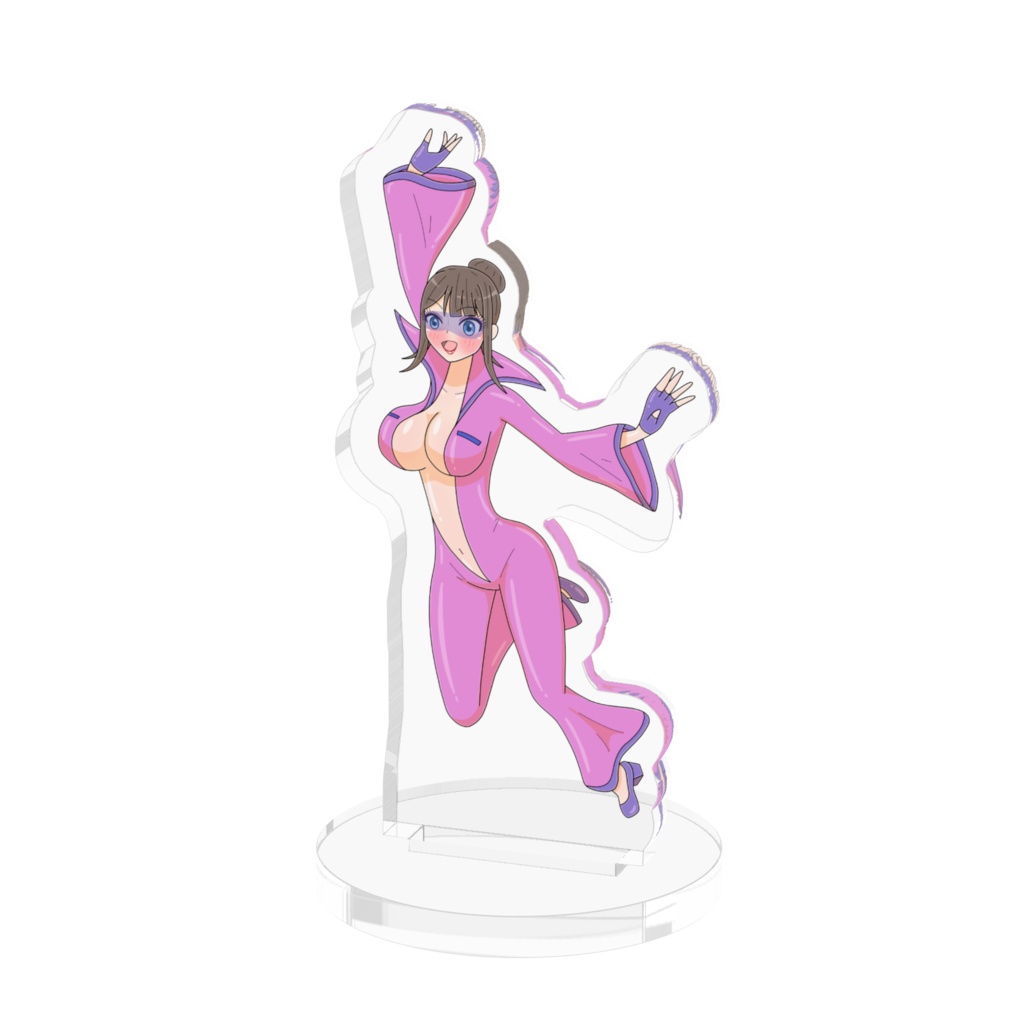 フラッシュピンク(小町縮音) アクリルフィギュア