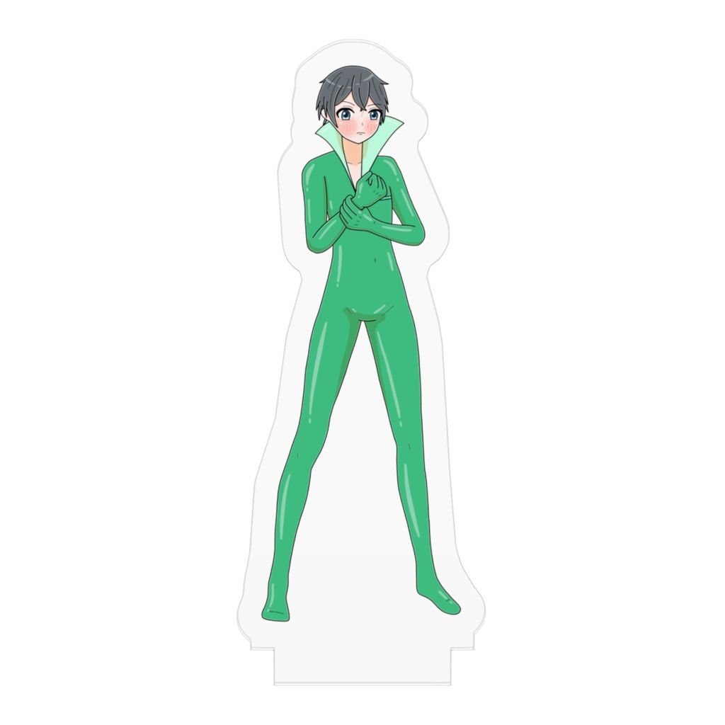 ミクロスーツ 男性被験体 アクリルフィギュア