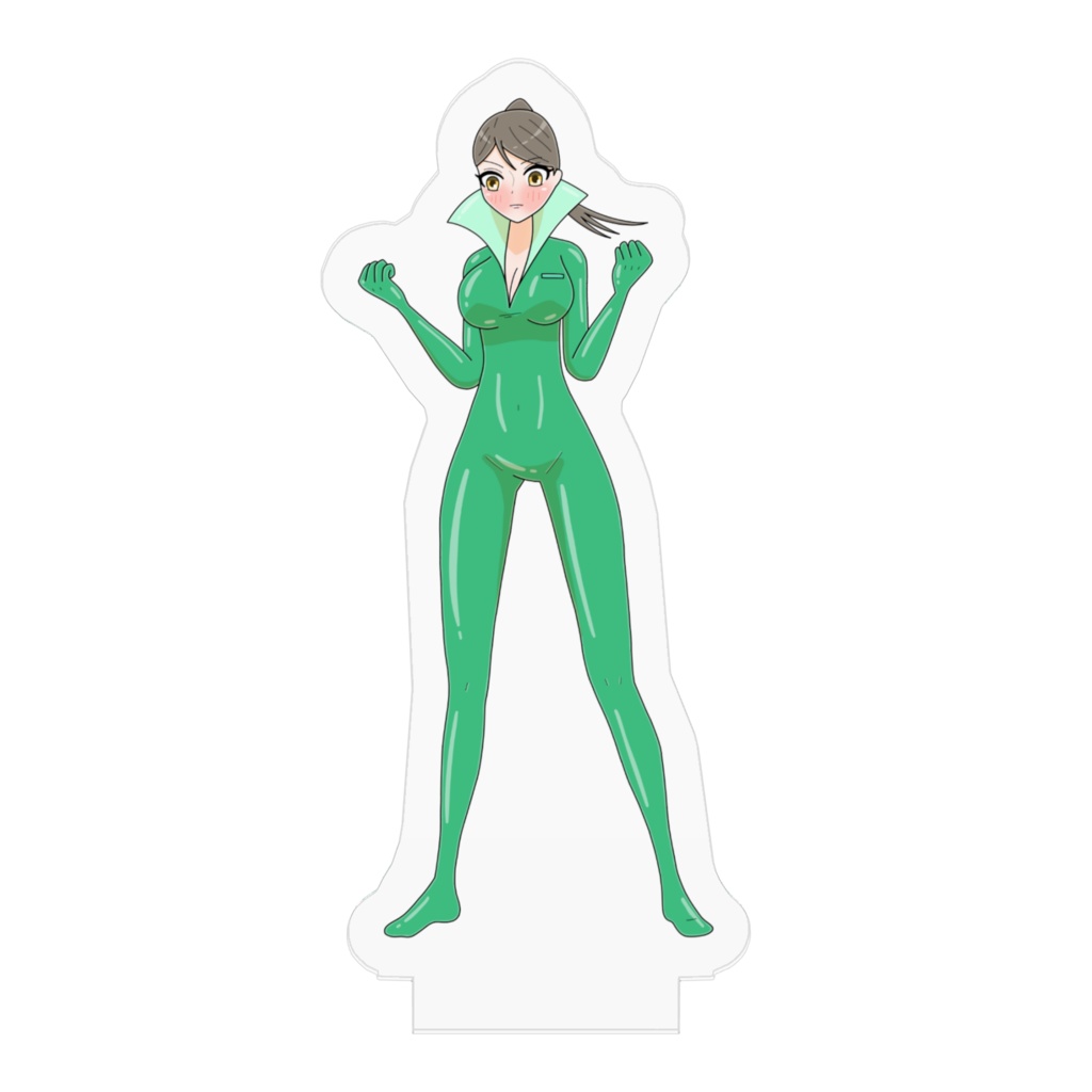 ミクロスーツ 女性被験体 アクリルフィギュア