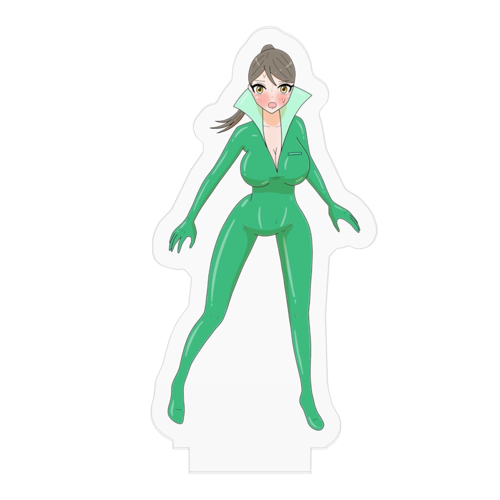 ミクロスーツ 女性被験体 アクリルフィギュア