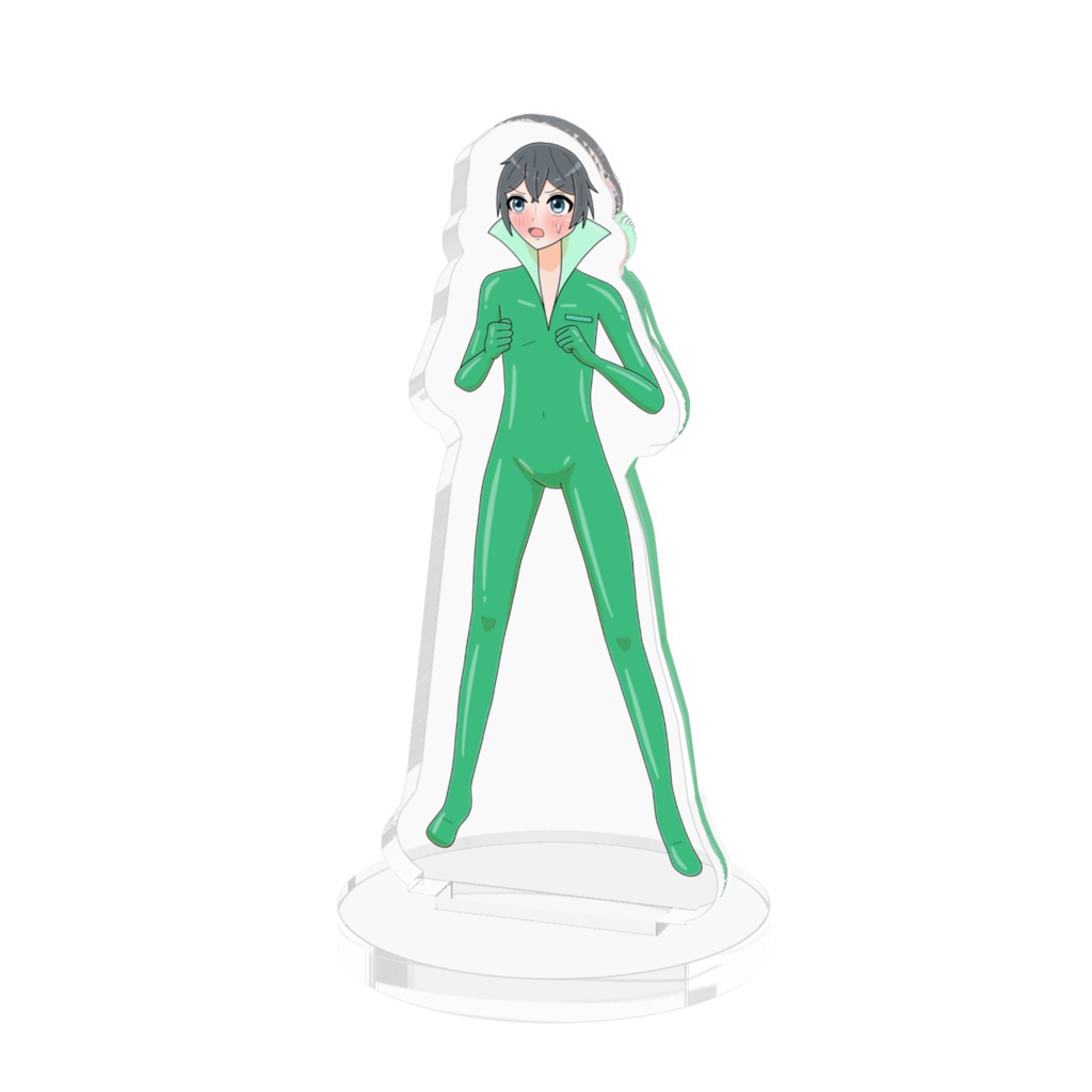 ミクロスーツ 男性被験体 アクリルフィギュア