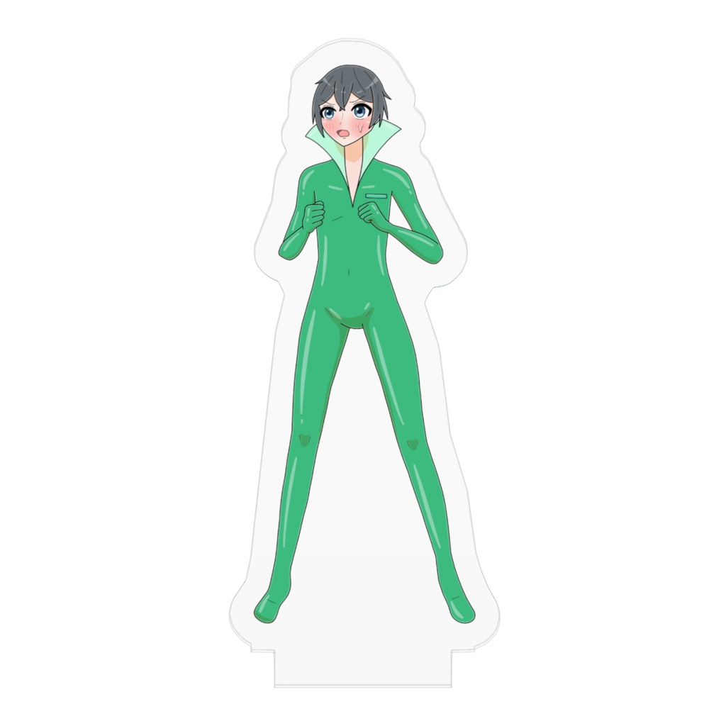 ミクロスーツ 男性被験体 アクリルフィギュア