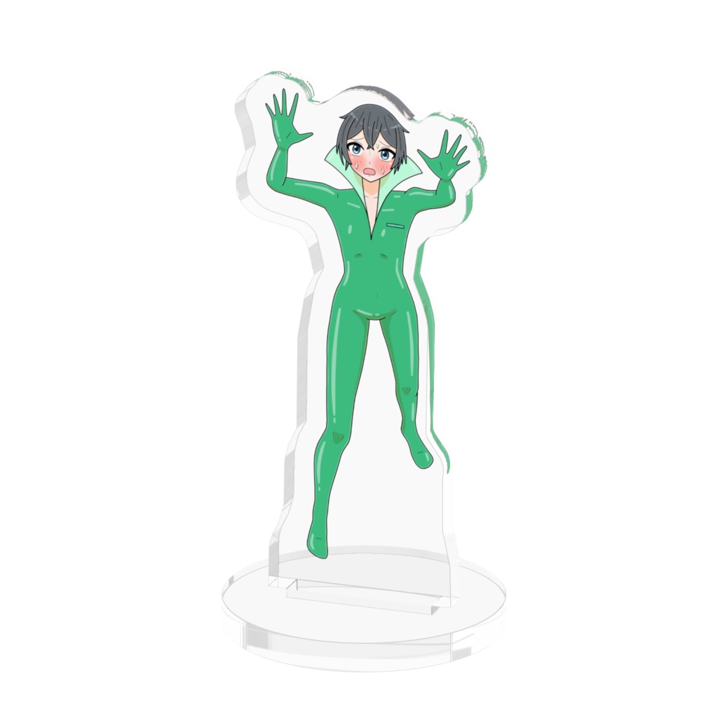 ミクロスーツ 男性被験体 アクリルフィギュア