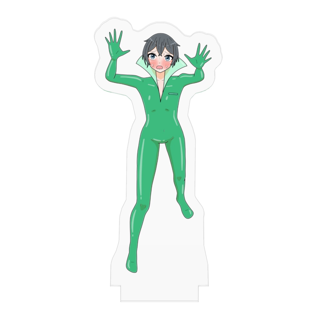 ミクロスーツ 男性被験体 アクリルフィギュア