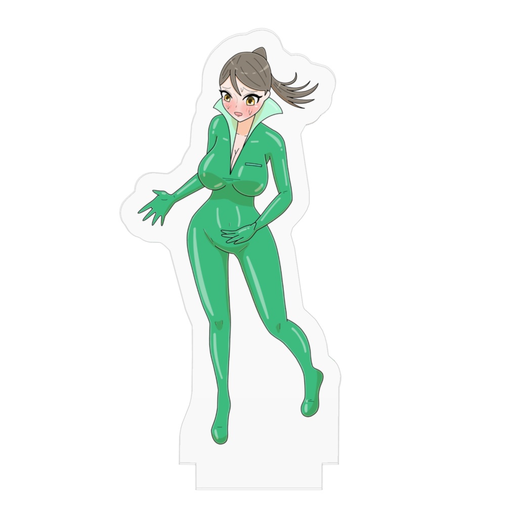 ミクロスーツ 女性被験体 アクリルフィギュア