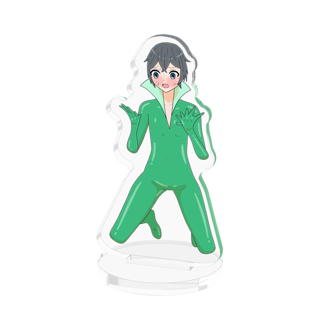 ミクロスーツ 男性被験体 アクリルフィギュア