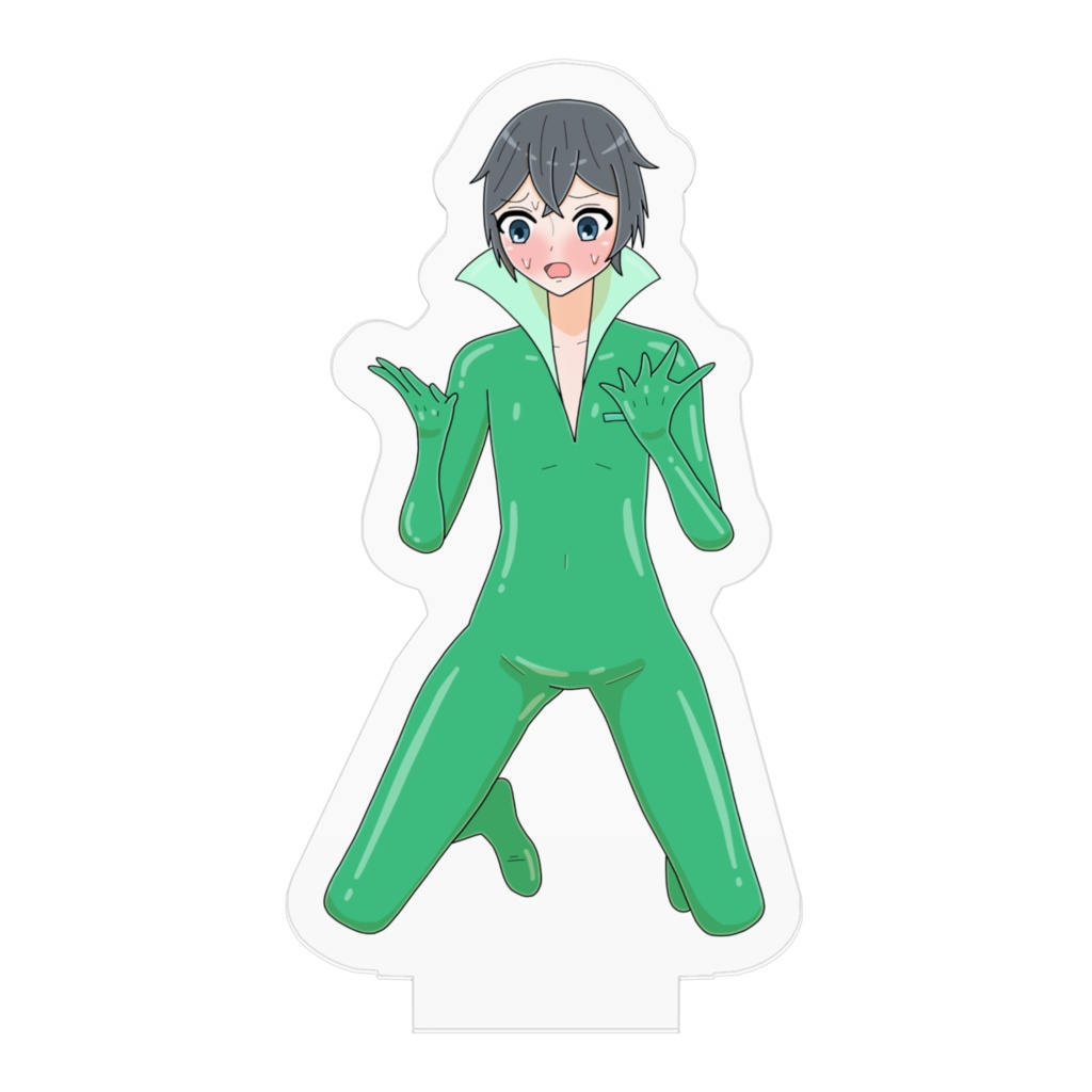 ミクロスーツ 男性被験体 アクリルフィギュア