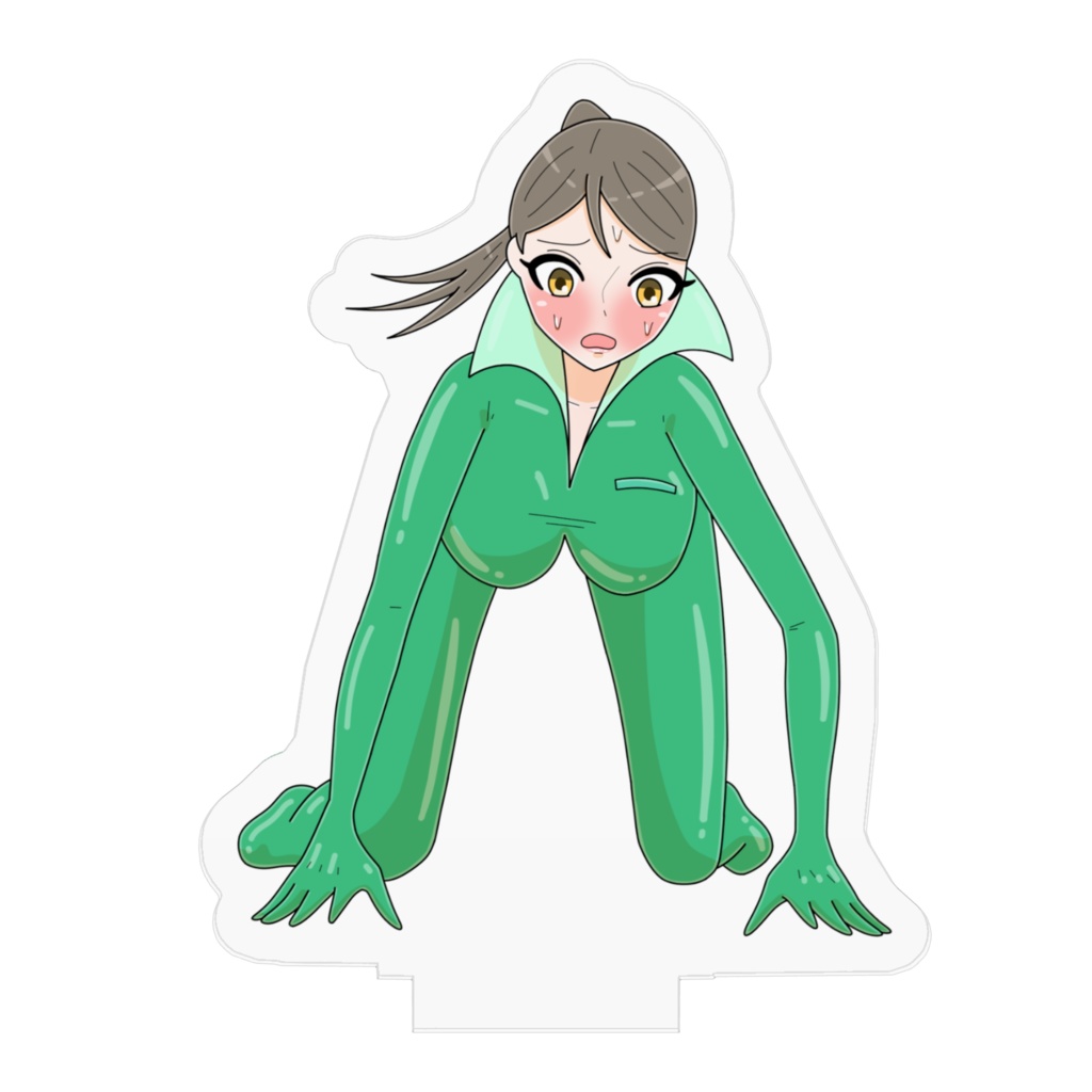 ミクロスーツ 女性被験体 アクリルフィギュア