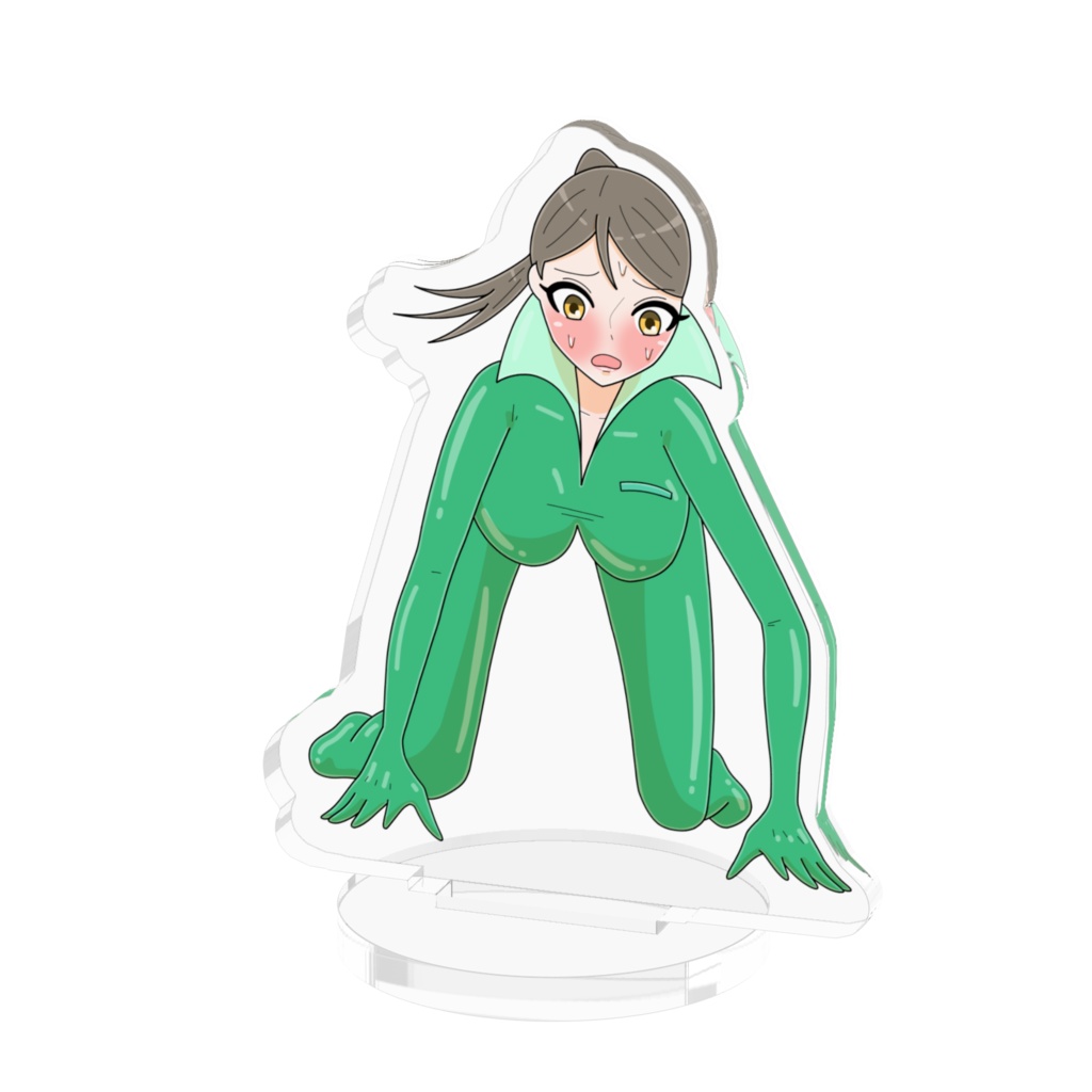 ミクロスーツ 女性被験体 アクリルフィギュア