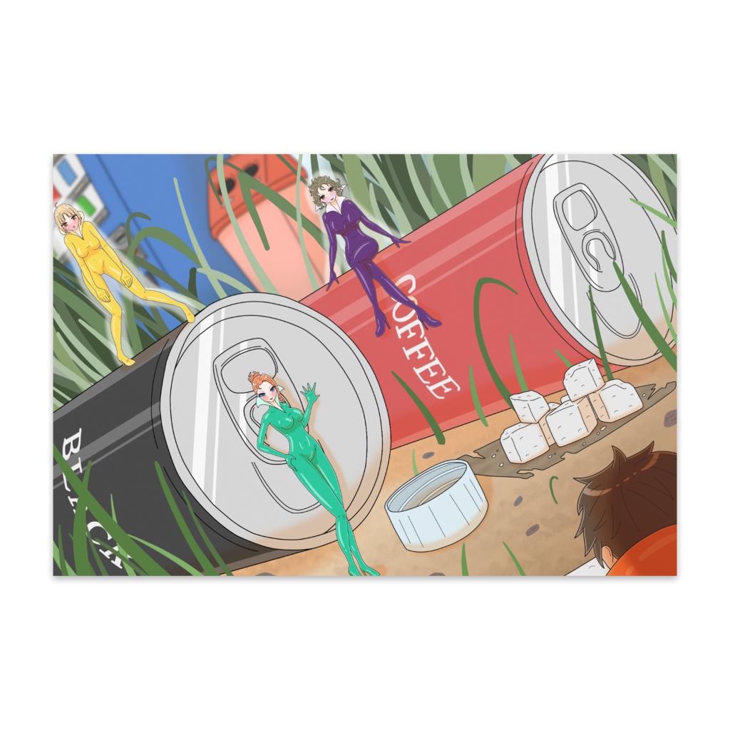 ミクロスーツ ポストカード