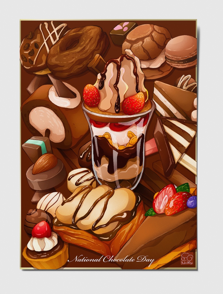 A4 Poster - Chocolate
