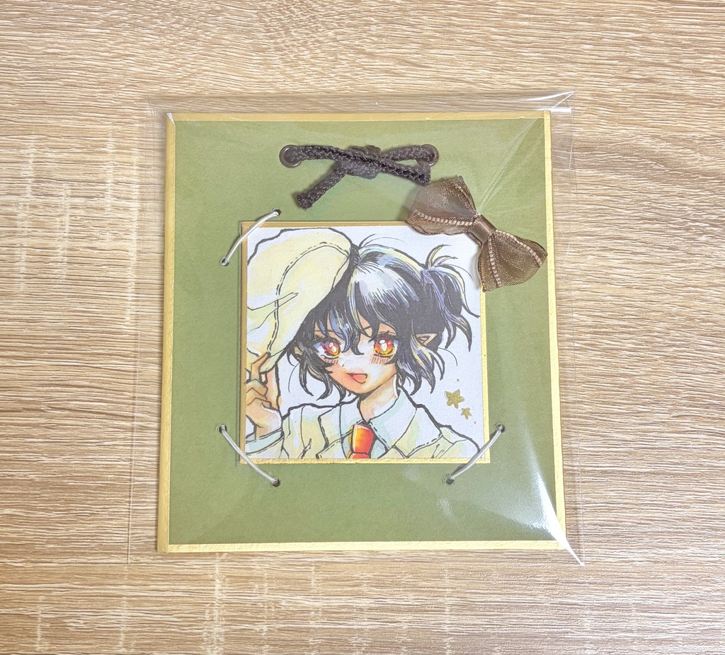 射命丸文色紙　その1