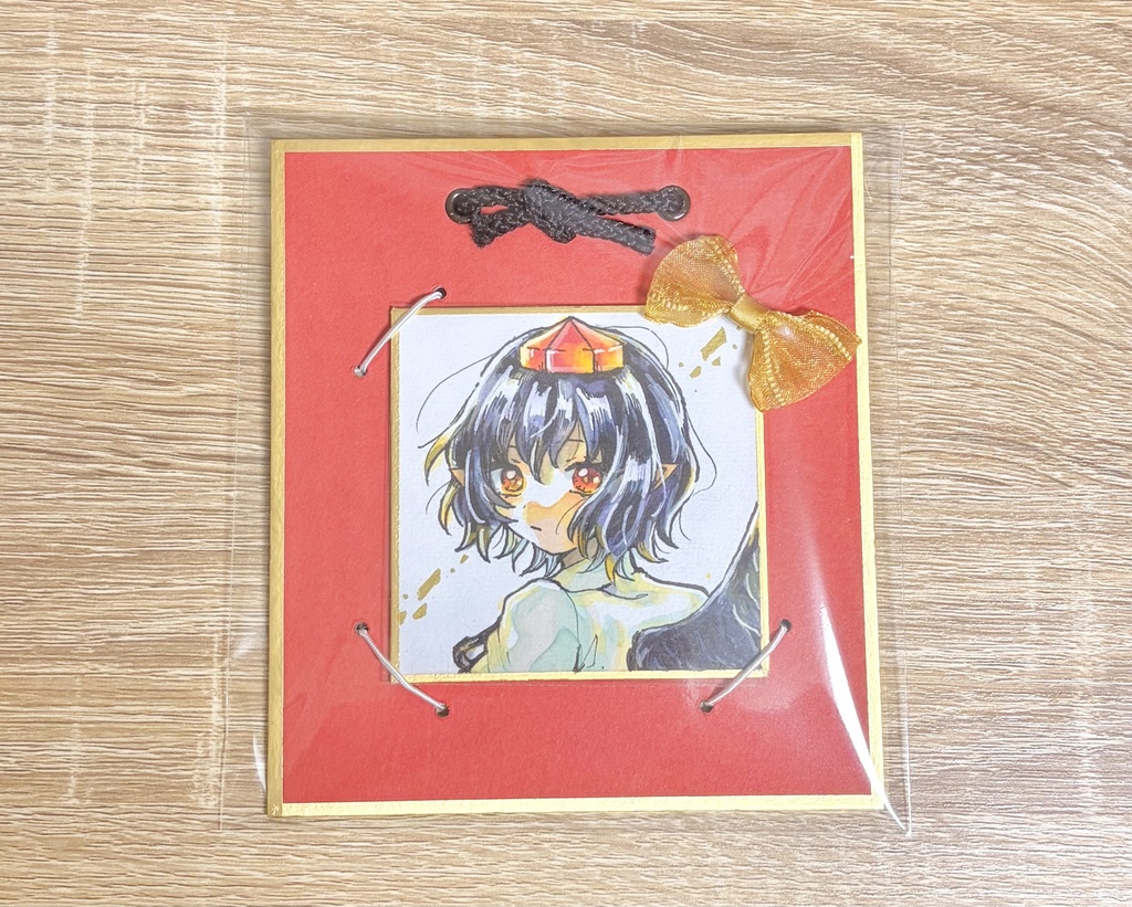 射命丸文色紙　その2