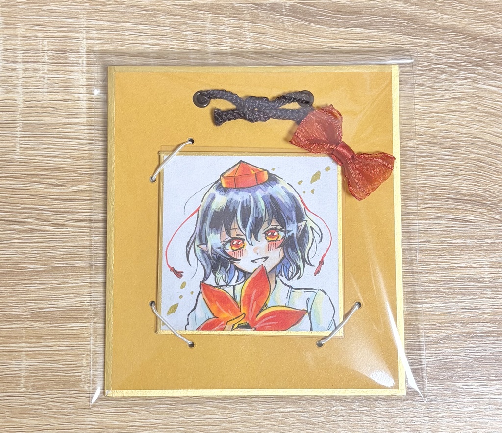 射命丸文色紙　その2