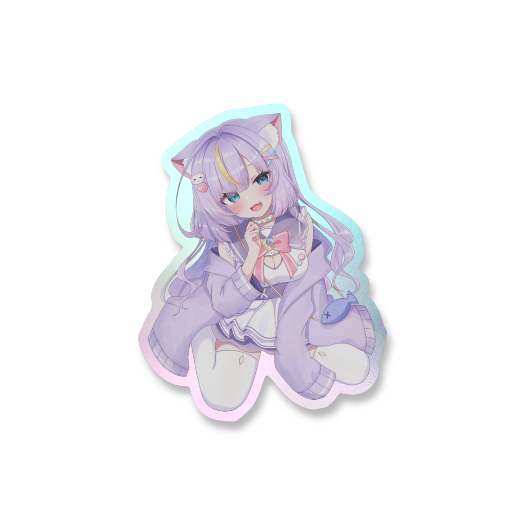 【天音るな生誕祭グッズ2025】オーロラステッカー