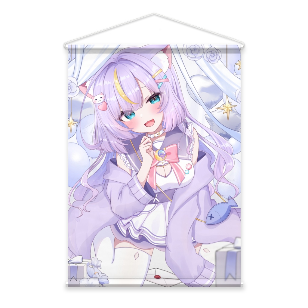 【天音るな生誕祭グッズ2025】天音るなタペストリー