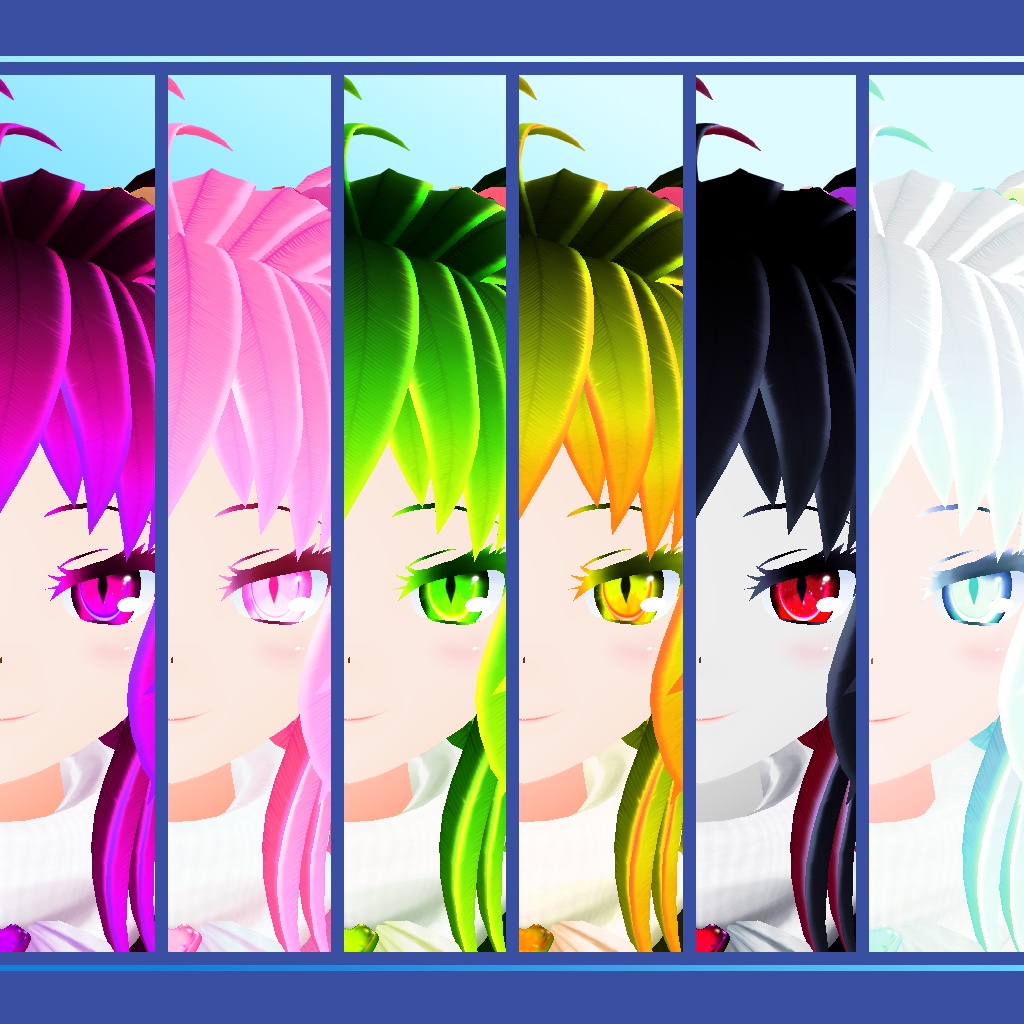 オリジナル3Dモデル:【ヌノン】SD付きハーピーセット