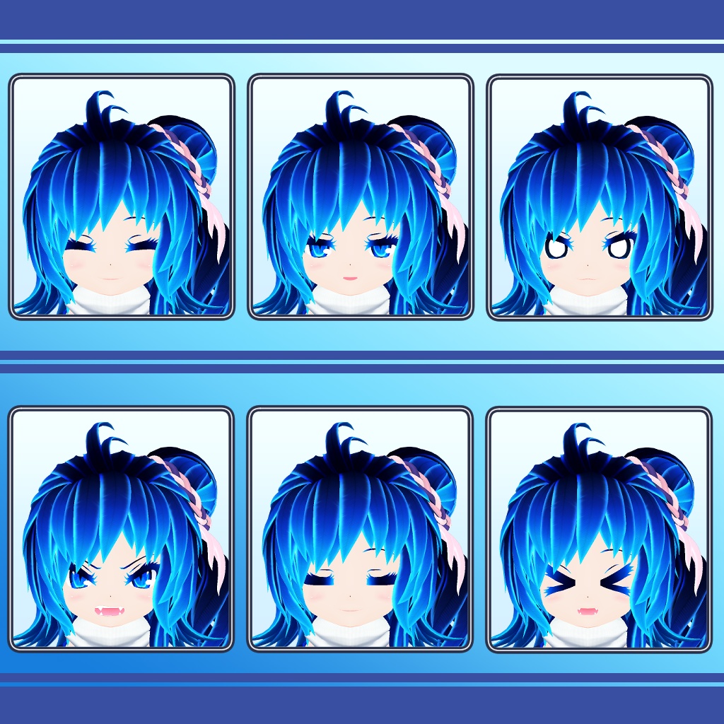 オリジナル3Dモデル:【ヌノン】SD付きハーピーセット