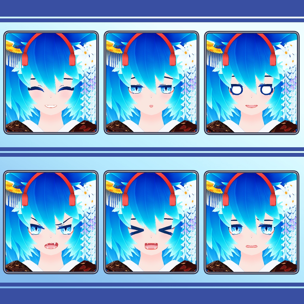 オリジナル3Dモデル:【ミルノーヌ】SD付きハーピーセット