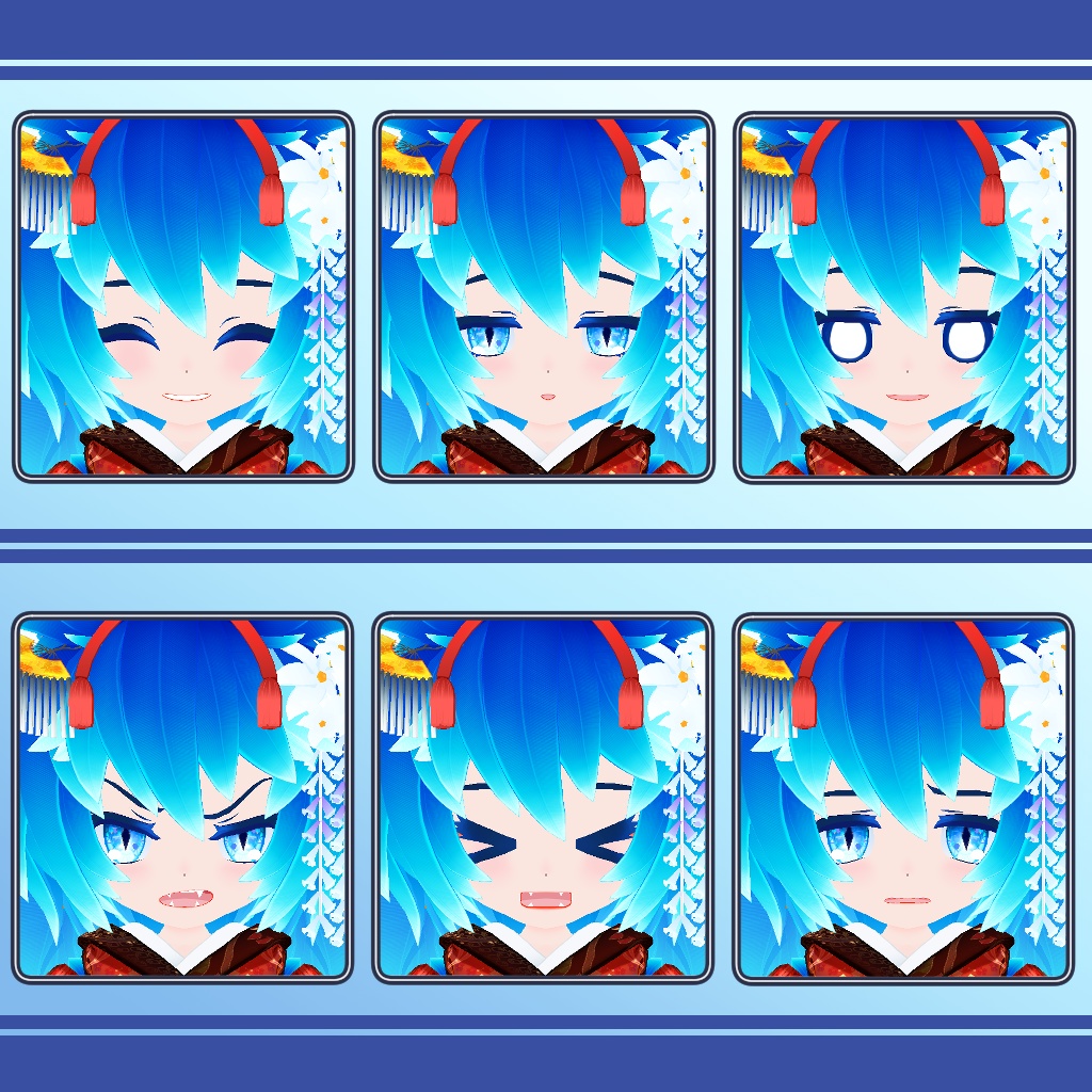 オリジナル3Dモデル:【ミルノーヌ】SD付きハーピーセット