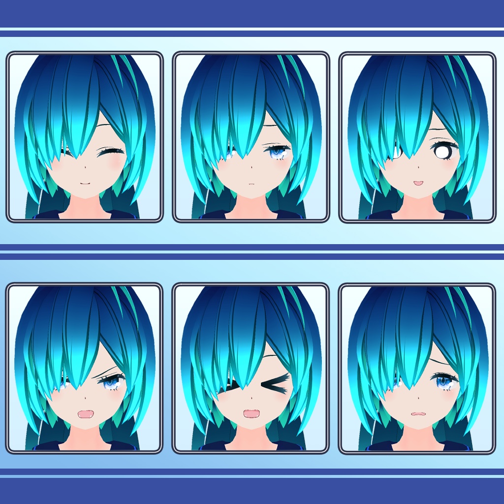 オリジナル3Dモデル:【ニフィパ(Nifipa)】SDセット